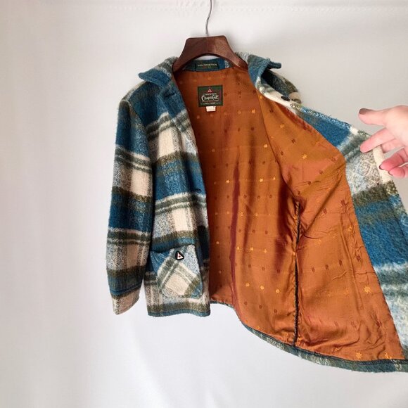 Vintage Wool Plaid Canadian Camper Coat - Picture 5 of 13
